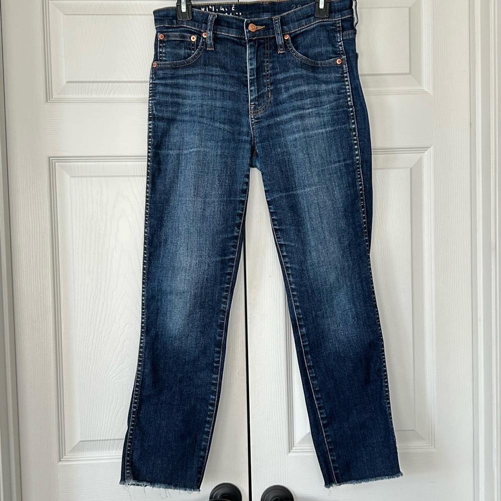 J Crew 9” Vintage Slim Straight Jeans These